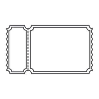 Sticker Ticket Bullet Journal Line Art png