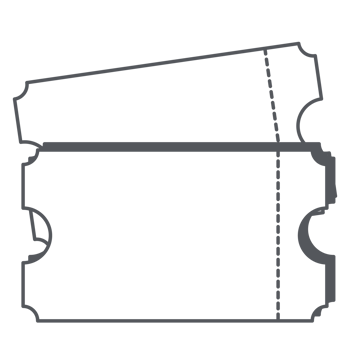 Sticker Ticket Bullet Journal Line Art png