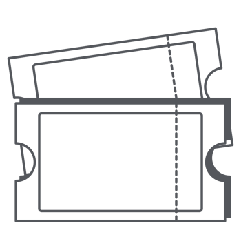 Sticker Ticket Bullet Journal Line Art png
