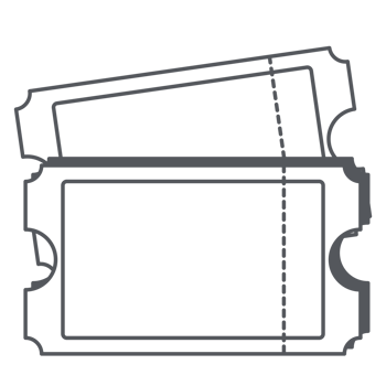 Sticker Ticket Bullet Journal Line Art png