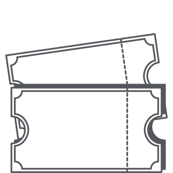 Sticker Ticket Bullet Journal Line Art png