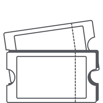 Sticker Ticket Bullet Journal Line Art png