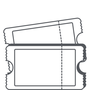 Sticker Ticket Bullet Journal Line Art png