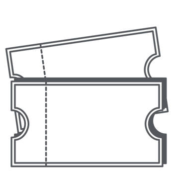 Sticker Ticket Bullet Journal Line Art png