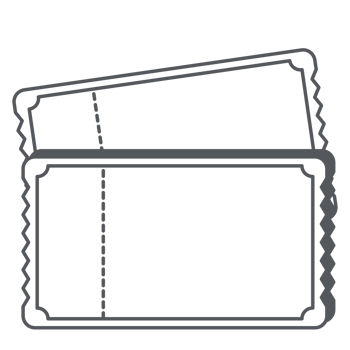 Sticker Ticket Bullet Journal Line Art png