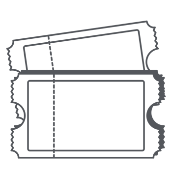 Sticker Ticket Bullet Journal Line Art png
