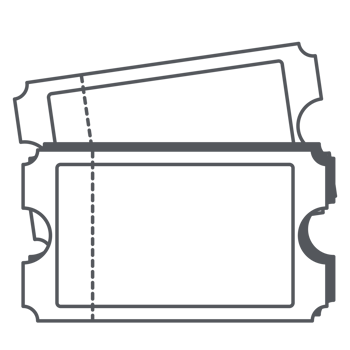 Sticker Ticket Bullet Journal Line Art png