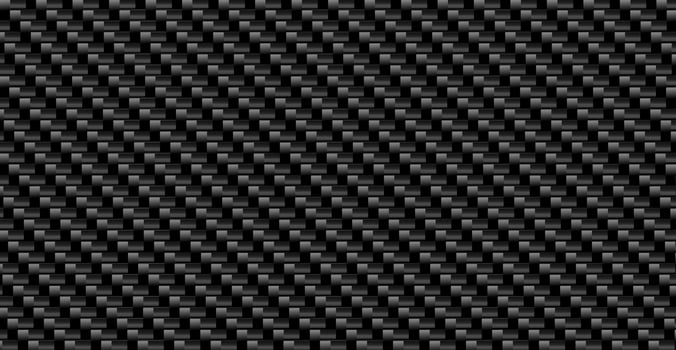 Black perforated metal background. Metal texture steel, carbon fiber background. Perforated sheet metal. vector