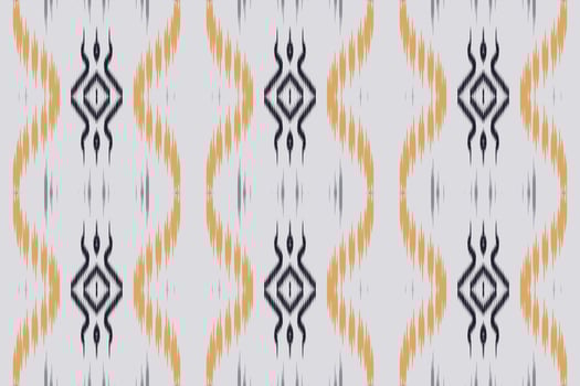 Ikat floral tribal Africa Seamless Pattern. Ethnic Geometric Ikkat Batik Digital vector textile Design for Prints Fabric saree Mughal brush symbol Swaths texture Kurti Kurtis Kurtas