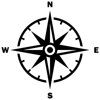 compass flat icon design png