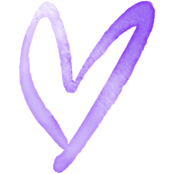 Watercolor Heart Design png