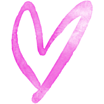 Watercolor Heart Design png