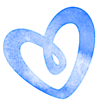 Watercolor Heart Design png