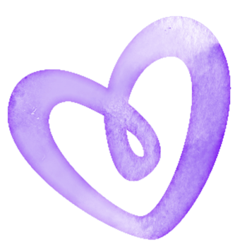 Watercolor Heart Design png