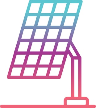 Solar Panel Vector Icon