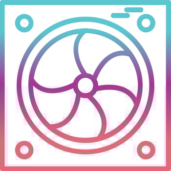 Cooling Vector Icon