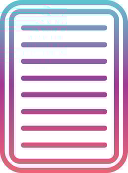 Note Vector Icon