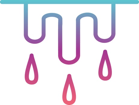 Melting Vector Icon Design