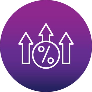 Increase Vector  Icon