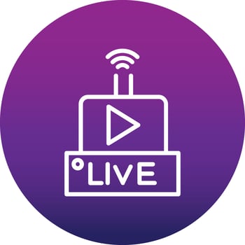 Live Vector  Icon