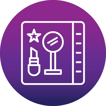 Beauty Blogger  Vector  Icon