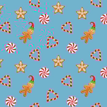 new year,seamless pattern vector
