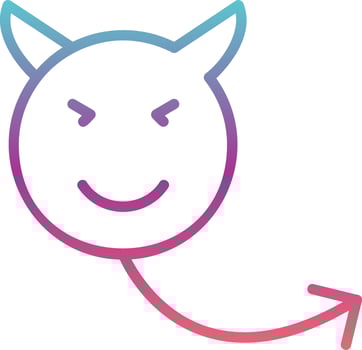 Evil Vector  Icon