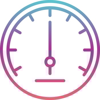 Guage Vector  Icon
