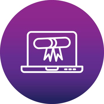 Degree Vector Icon