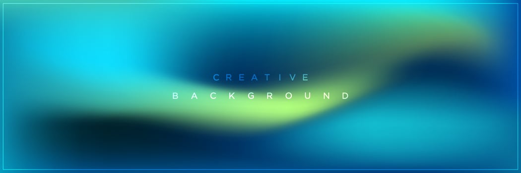 Modern abstract blue gradient banner background design vector