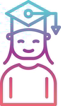 Student Vector Icon