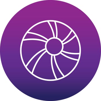 Beach Ball Vector Icon