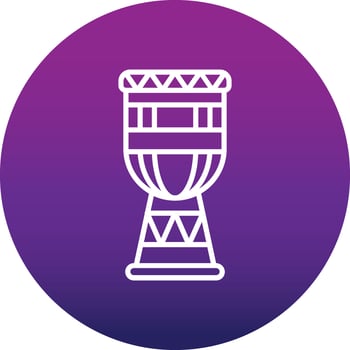 Djembe Vector Icon