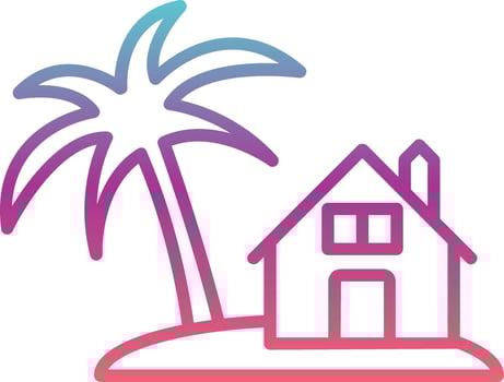 Beach Vector Icon