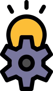 Cybernetics Vector Icon Design