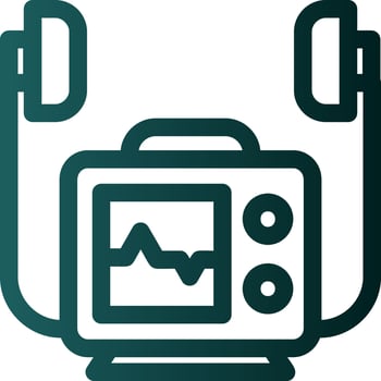 Defibrillator Vector Icon Design