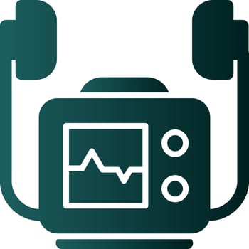 Defibrillator Vector Icon Design