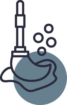 Mop Creative Icon Design vector