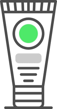 Cream Creative Icon Design vector