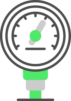 Gauge Creative Icon Design vector