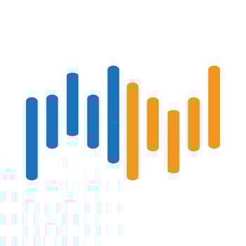 Sound waves vector illustration