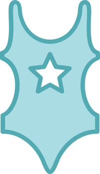 Swim Suit Vector Icon