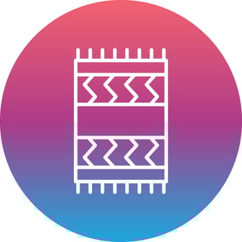 Beach Towel Vector Icon