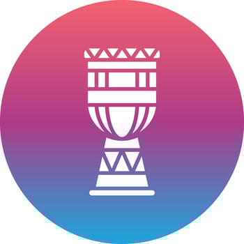 Djembe Vector Icon
