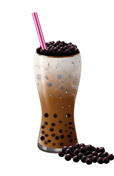 Bubble milk tea, Pearl milk tea. png. png