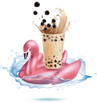 Bubble milk tea, Pearl milk tea. png. png