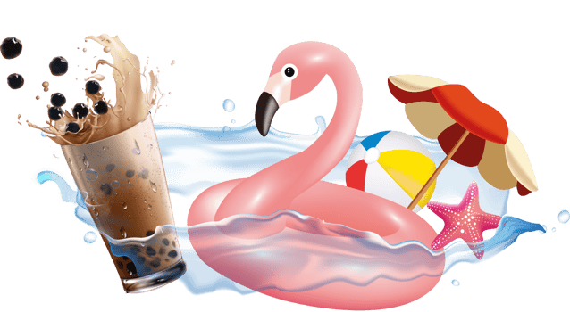 Bubble milk tea, Pearl milk tea. png. png