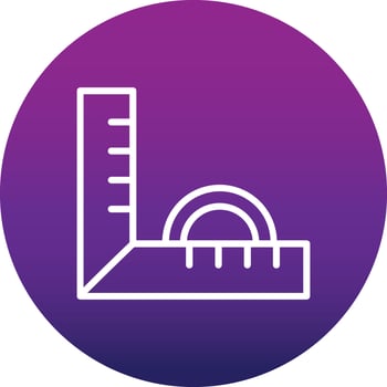 Ruler Vector Icon