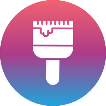 Paint Brush Vector Icon