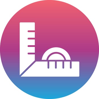 Ruler Vector Icon